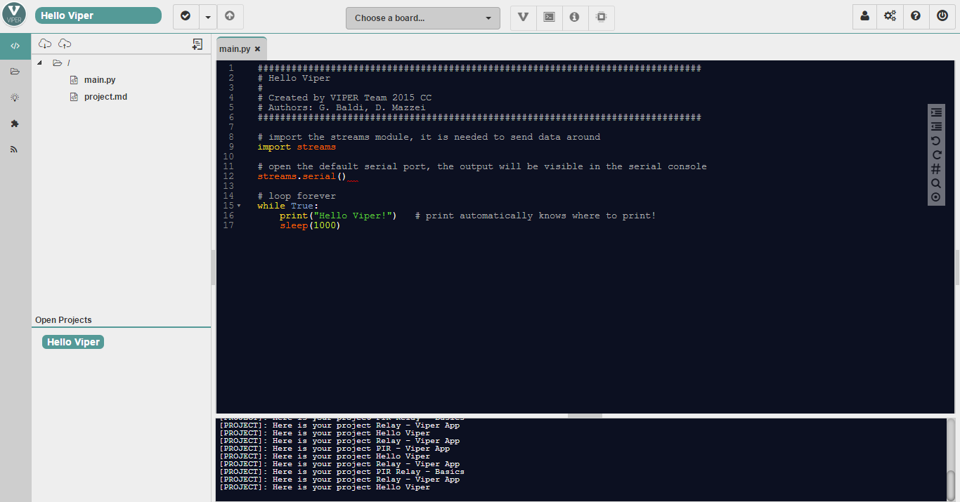 ZERYNTH IDE
