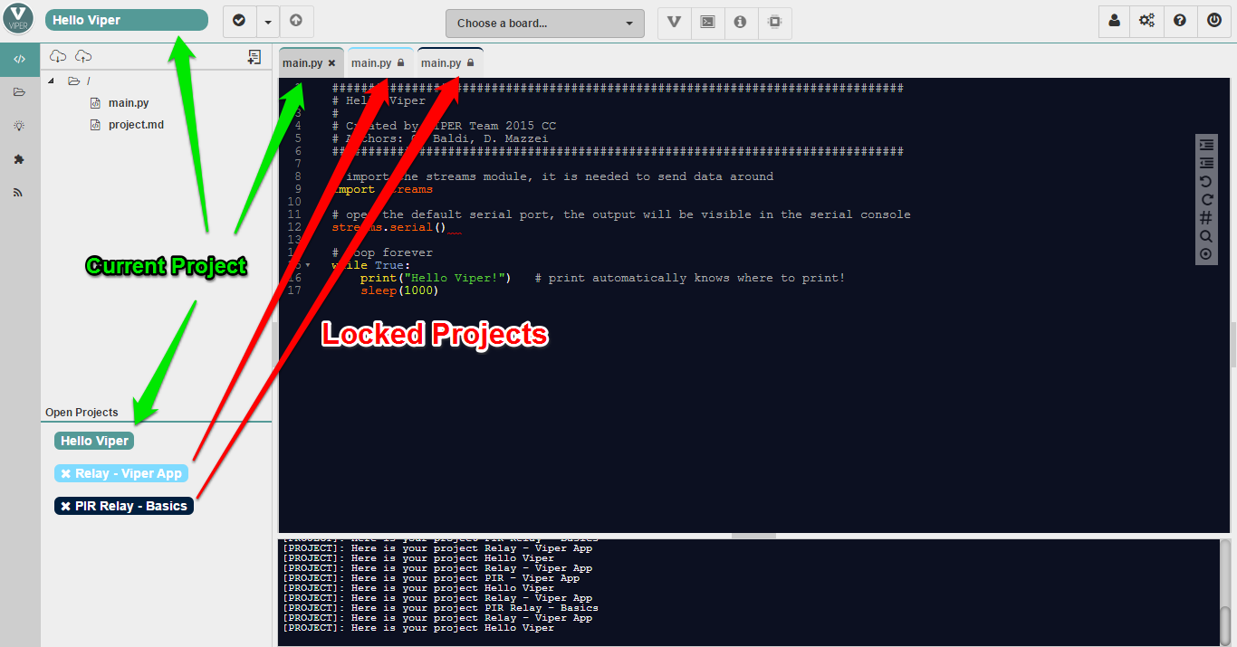 ZERYNTH IDE Projects